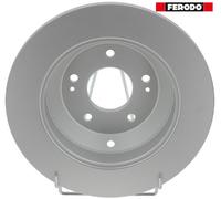 2x Bremsscheibe FERODO DDF1873C 2 Bremsscheiben Hinterachse Hinten