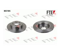 2x Bremsscheibe FTE 9072118 passend für FORD