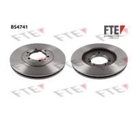 2x Bremsscheibe FTE 9072253 passend für ISUZU OPEL SUBARU VAUXHALL