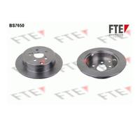 2x Bremsscheibe FTE 9072509 passend für TOYOTA TOYOTA (FAW)