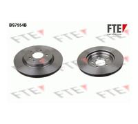 2x Bremsscheibe FTE 9081129 passend für OPEL VAUXHALL CHEVROLET