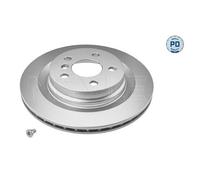 2x Bremsscheibe für BMW 1-er F40 2-er F45 U06 Gran F44 F46 hinten Meyle 2623719
