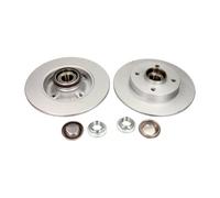 2x Bremsscheibe für Citroen C3 2 SC 3 SX 2R SH C4 LA 1 LC hinten Quaro 26211621