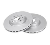 2x Bremsscheibe für Fiat 500 312 Grande 199 Punto EVO vorne A.B.S. 26238591