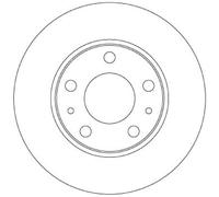 2x Bremsscheibe für Iveco Daily 3 hinten TRW 26230368