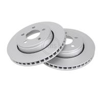 2x Bremsscheibe für Jeep Cherokee KK Compass MK49 vorne A.B.S. 26208169
