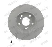 2x Bremsscheibe für Mercedes CLC-Klasse CL203 CLK C208 hinten Ferodo 26225933