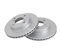 2x Bremsscheibe für Nissan Pixo UA0 vorne A.B.S. 26249979