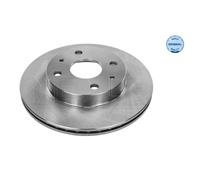 2x Bremsscheibe für Subaru Justy 4 vorne Meyle 26237602