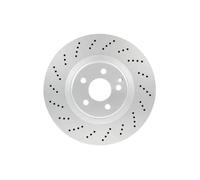2x Bremsscheibe gelocht 0 986 479 764 BOSCH für MERCEDES-BENZ E-KLASSE