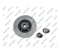 GSP 2x Bremsscheibe hinten Ø248.7 mm für Peugeot 207 CC WD_ 1.6 16V 208 CA_