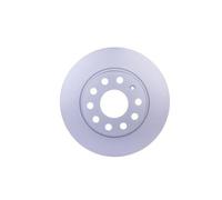 Hella Bremsscheibe 8DD355116-971 Hinterachse 272mm 10mm Voll beschichtet für Audi/Seat/Skoda/VW/Ford