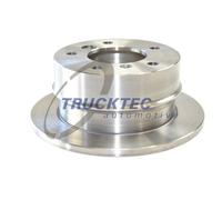2x Bremsscheibe hinten Ø258 mm Voll für Mercedes Sprinter 2-T Kasten