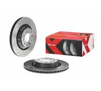 2X BREMSSCHEIBE HINTEN BREMBO 09A2001X FÜR AUDI CHRYSLER CUPRA SEAT SKODA VW