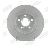 2x Bremsscheibe hinten für Mercedes E-Klasse C207 2.1 09 bis 16 Jurid Teil