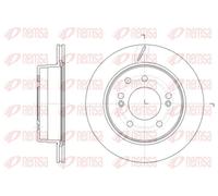 REMSA Bremsscheibe 61413.10 hinten belüftet Ø307 mm für SSANGYONG rechts/links