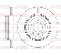 REMSA 6654.10 Brake Disc for BMW,BMW (BRILLIANCE)