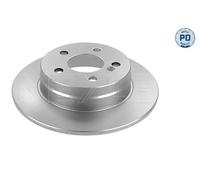 2x Bremsscheibe Hinterachse voll 015 523 0031/PD MEYLE für MERCEDES-BENZ