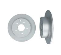 2x Bremsscheibe Hinterachse voll 1031052 KAMOKA für NISSAN