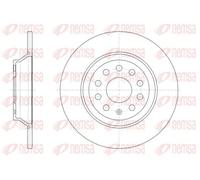 Bremsscheibe REMSA 61587.00