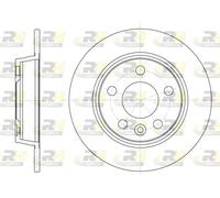 2x Bremsscheibe Hinterachse voll 6453.00 ROADHOUSE für VW FORD SEAT