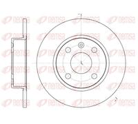 Bremsscheibe REMSA 6738.00