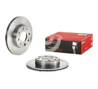 2x Bremsscheibe innenbelüftet 09.3102.10 BREMBO für HONDA CIVIC III Hatchback