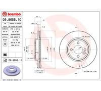 2x Bremsscheibe innenbelüftet 09.8655.11 BREMBO für MINI MINI MINI Cabriolet