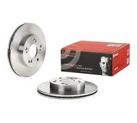 2x Bremsscheibe innenbelüftet 09.A115.10 BREMBO für HONDA CIVIC VII Hatchback