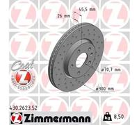 Zimmermann | Bremsscheibe | 430.2623.52