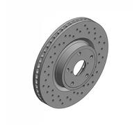 2x Bremsscheibe innenbelüftet 530.2467.52 ZIMMERMANN für SUBARU LEVORG OUTBACK