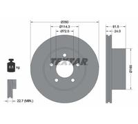 Bremsscheibe 92113500