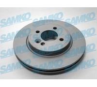 2x Bremsscheibe innenbelüftet B2008VR SAMKO für MINI MINI MINI Cabriolet