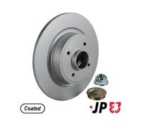 2x Bremsscheibe JP GROUP 4363201200 passend für RENAULT