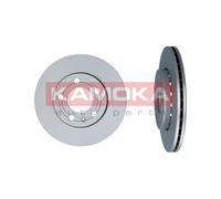 2x Bremsscheibe KAMOKA 103205 passend für SEAT SKODA VAG