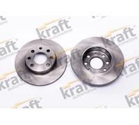 Kraft Automotive Bremsscheibe 6041675 vorne passend für OPEL 2x