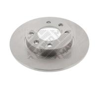 2x Bremsscheibe MAPCO 15312 passend für CITROËN PEUGEOT