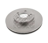 2x Bremsscheibe MAPCO 15551 passend für TOYOTA