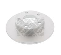MAPCO Bremsscheibe hinten rechts links voll 245mm für VW AUDI 15867C