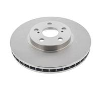2x Bremsscheibe MAPCO 45550 passend für TOYOTA