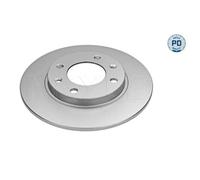 MEYLE Bremsscheibe MEYLE-PD Quality hinten rechts links voll 247mm für PEUGEOT CITROËN 11-15 523 0010/PD
