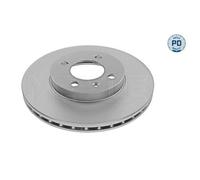 Meyle 1x Bremsscheibe [Hersteller-Nr. 1835211006/PD] für Seat, VW