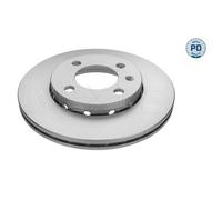 2x Bremsscheibe MEYLE 183 521 1020/PD passend für SEAT VW
