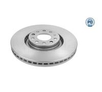2x Bremsscheibe MEYLE 183 521 1083/PD passend für AUDI SEAT AUDI (FAW)