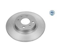 Meyle Bremsscheibe 2155212002/PD vorne 257,5 mm für Abarth, Alfa Romeo, Chrysler, Fiat, Lancia – 1x