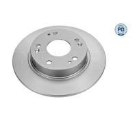 2x Bremsscheibe MEYLE 31-15 523 0055/PD passend für HONDA