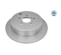 MEYLE Bremsscheibe 34155230006pd Hinterachse voll 286mm 10mm für Subaru TOYOTA