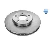 2x Bremsscheibe MEYLE 715 521 0034 passend für FORD