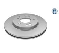 2x Bremsscheibe MEYLE-PD: Advanced performance and design. MEYLE 015 521 0033/PD