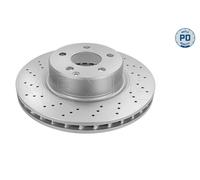 2x Bremsscheibe MEYLE-PD: Advanced performance and design. MEYLE 083 521 2048/PD